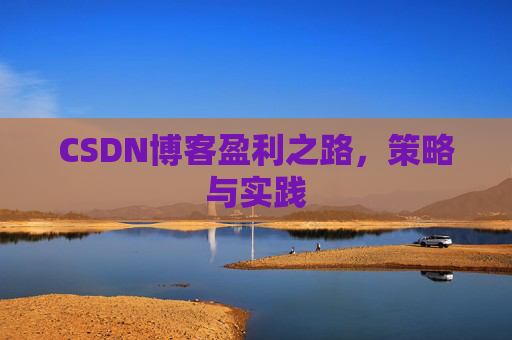CSDN博客盈利之路，策略与实践